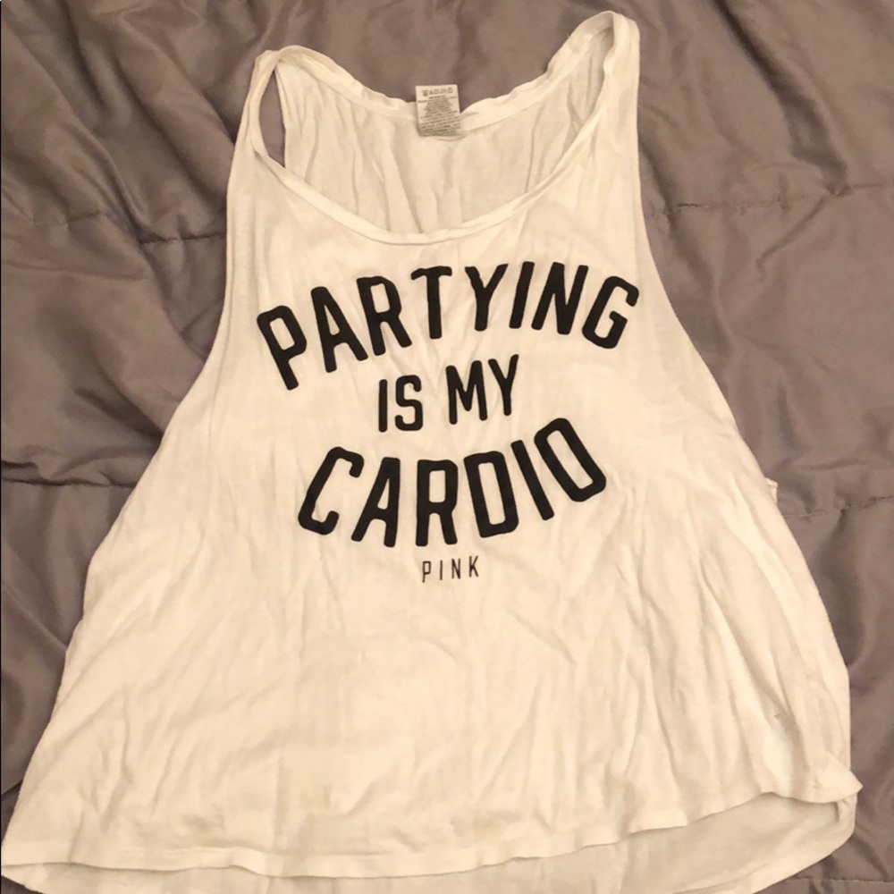 Victoria’s Secret- white workout tank